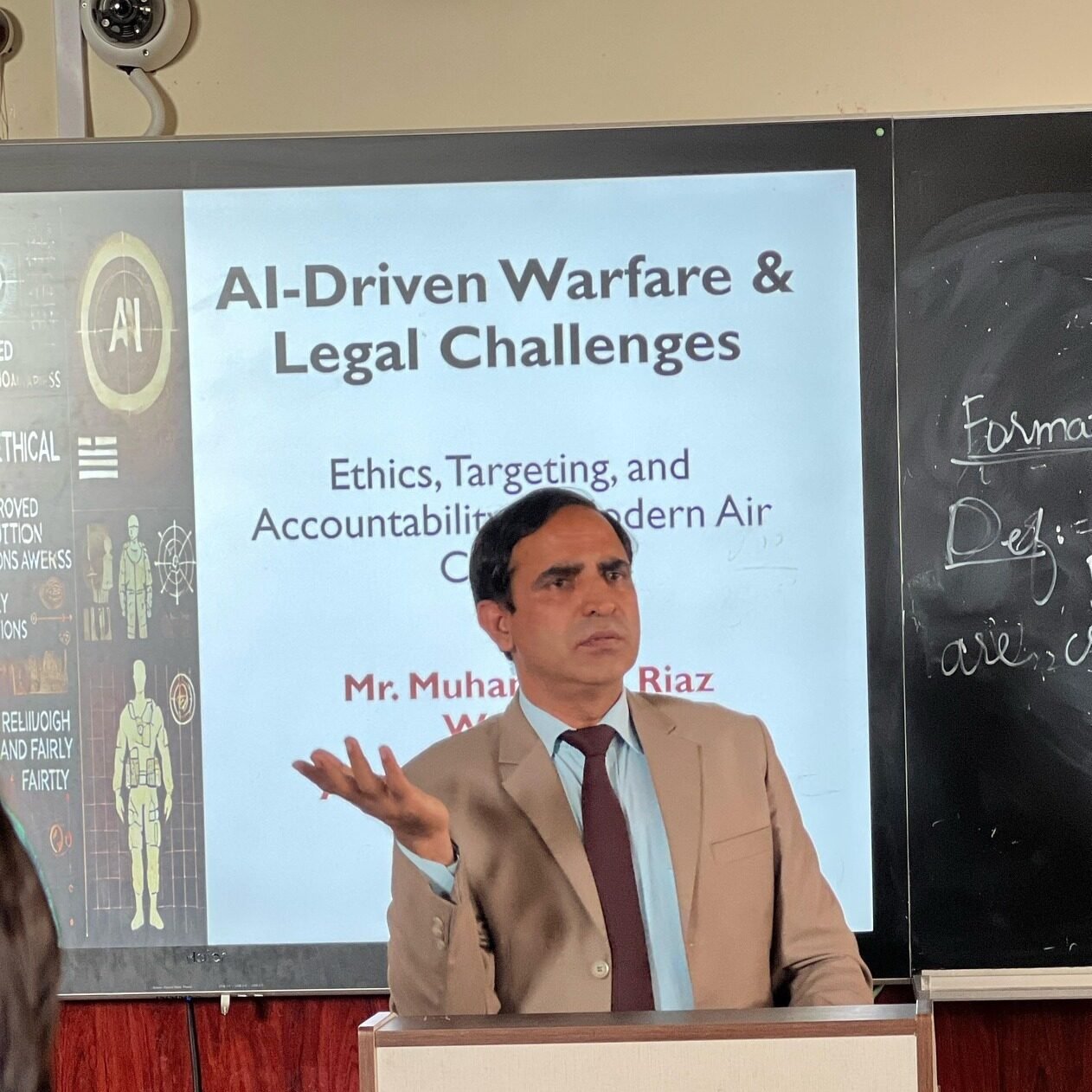 Advocate Riaz Warbhoo
